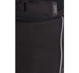 DAX ENDURO Black pants, MaxDura/Dublan with protectors