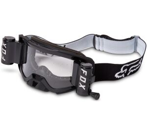FOX Airspace Stray Roll Off Goggle  - OS, Black MX23