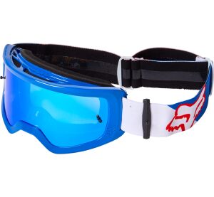 FOX Main Skew Goggle - Spark - OS, WHITE/RED/BLUE MX