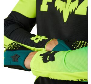 FOX 360 Streak Jersey - Black/Yellow MX24