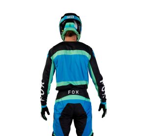FOX 180 Ballast Jersey - Black/Blue MX24
