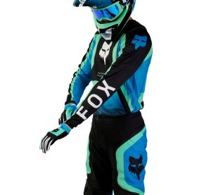 FOX 180 Ballast Jersey - Black/Blue MX24