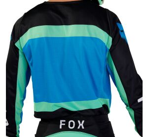 FOX 180 Ballast Jersey - Black/Blue MX24