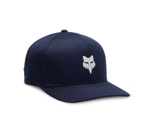 FOX Head Tech Flexfit Hat, Midnight