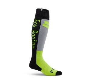 FOX 180 Race Spec Sock Grey/Yellow