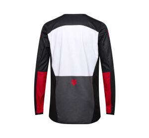 FOX 180 Flow Jersey - White/Red