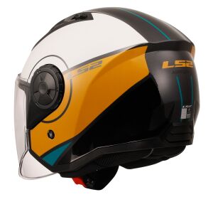 LS2 OF616 AIRFLOW II COVER WHITE BROWN-06