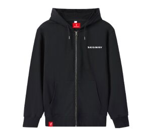 Segway Black zipper hoodie L