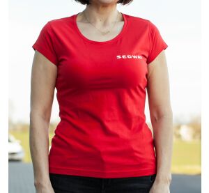 SEGWAY POWERSPORTS Red Women T-shirt S