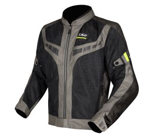 LS2 GARDA AIR MAN JACKET GREEN BLACK H-V YELLOW 4XL