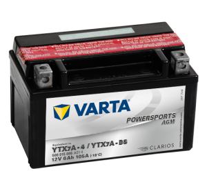 Varta 12V/6Ah - moto LF (YTX7A-4/YTX7A-BS)