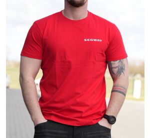 SEGWAY POWERSPORTS Red Men T-shirt L