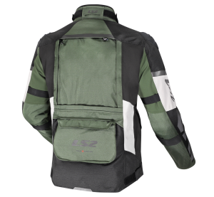 LS2 X-MASTER MAN JACKET BLACK GREEN GREY