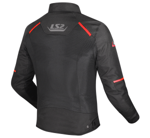LS2 BREEZE MAN JACKET BLACK RED