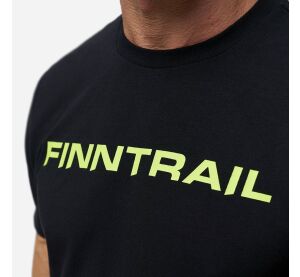 Finntrail T-shirt LogoQR Black