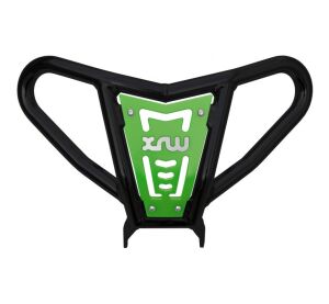 XRW FRONT BUMPER X17 BLACK PHD GREEN - ARCTIC CAT DVX 400