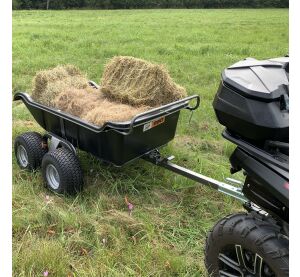 SHARK ATV TRAILER GARDEN 680 BLACK, 4 WHEEL