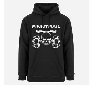 Finntrail Hoody ATV skull Black