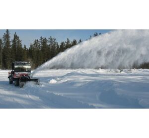 BERCOMAC profesional snowblower 66" (167 cm) Honda engine 22HP