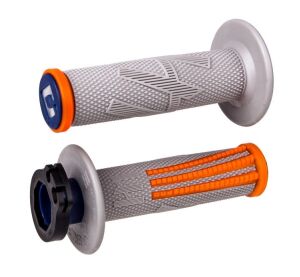 ODI GRIPS PRO MX Lock-on v2 EMIG 4-Stroke Gray/Orange