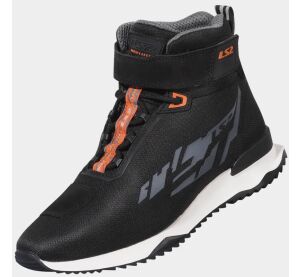 LS2 ACRUX MAN BOOTS BLACK H-V ORANGE