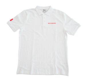 SEGWAY POWERSPORTS White Men Polo T-shirt L