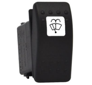 Wiper and washer for SEGWAY FUGLEMAN UT10 / UT10 CREW