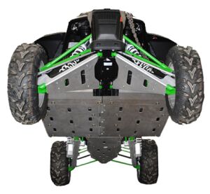 Ricochet ATV Arctic Cat Wild Cat 2013-16, Complete Skid Plate Set