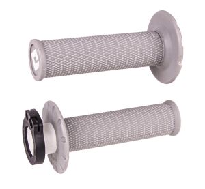 ODI GRIPS MX Lock-on v2 No-Waffle Grey Soft