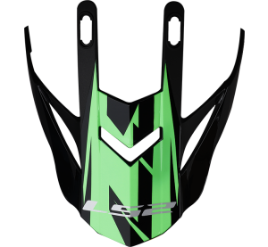 LS2 MX437 EVO PEAK ROAR BLACK GREEN