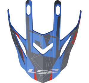 LS2 MX437 EVO PEAK ALPHA BLUE