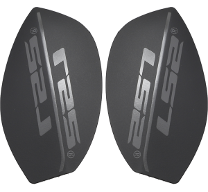 LS2 FF900 PLATE CHIN BAR MATT BLACK