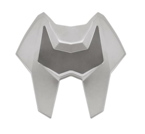 LS2 AIR VENT UPPER GLITTER WHITE FF901