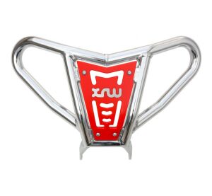 XRW FRONT BUMPER X17 POLISHED PHD RED - ARCTIC CAT DVX 400