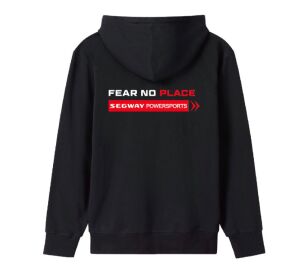 Segway Black zipper hoodie