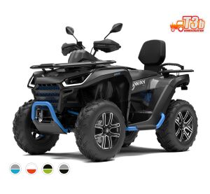 Segway Snarler AT6 L EPS, T3b, Silver/Blue