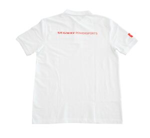 SEGWAY POWERSPORTS White Men Polo T-shirt L