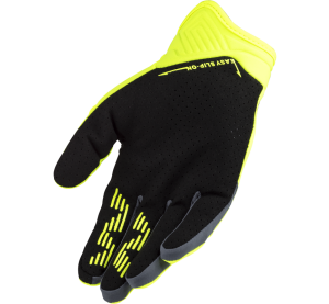 LS2 BEND MAN GLOVES H-V YELLOW GREY