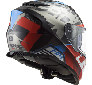 LS2 FF800 Storm SPRINTER Black Red Titanium