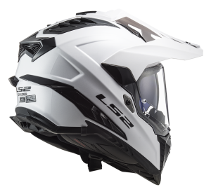 LS2 MX701 EXPLORER SOLID WHITE