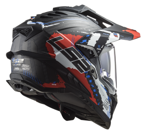 LS2 MX701 Explorer C EXTEND Matt Red