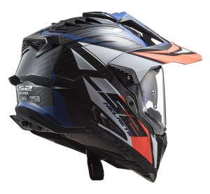 LS2 MX701 EXPLORER C FOCUS G.BLUE WHITE RED
