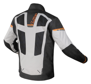 LS2 SCOUT MAN JACKET BLACK GREY ORANGE