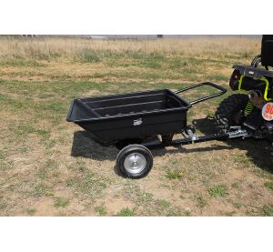 SHARK ATV TRAILER GARDEN 150 BLACK (incl. hitch)