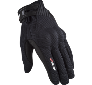 LS2 DART 2 MAN GLOVES BLACK