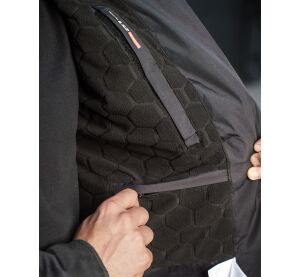 LS2 ZIRCONIUM MAN JACKET BLUE BLACK H-V YELLOW