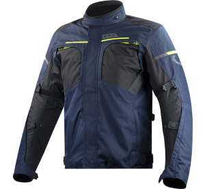 LS2 ENDURANCE MAN JACKET BLUE BLACK H-V YELLOW