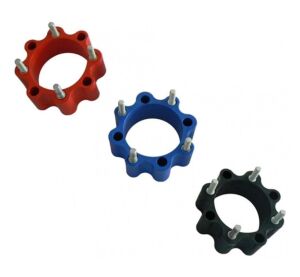 XRW WHEEL SPACERS POLYAMIDE BLACK - 45mm Ø156 - Ø144