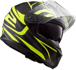 LS2 FF320 STREAM EVO JINK MATT BLACK YELLOW