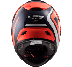 LS2 FF323 ARROW C EVO STING BLUE FLUO ORANGE